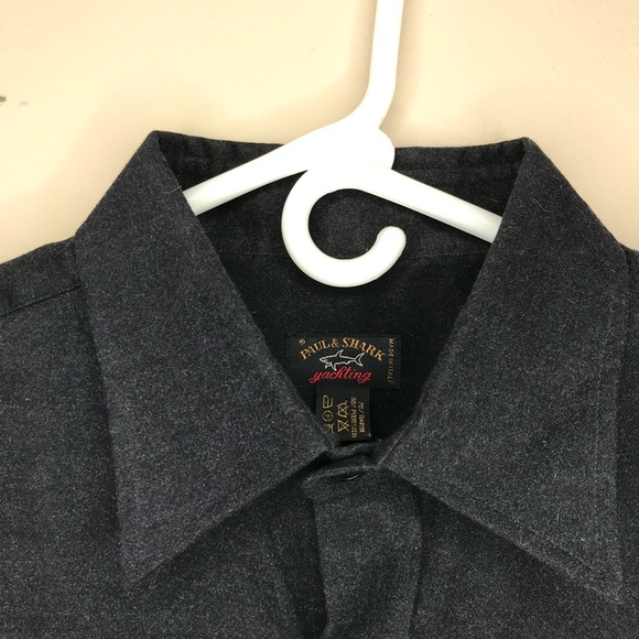 Paul & Shark Yachting Men XL 44 Shirt Navy Italy - Picture 2 of 7